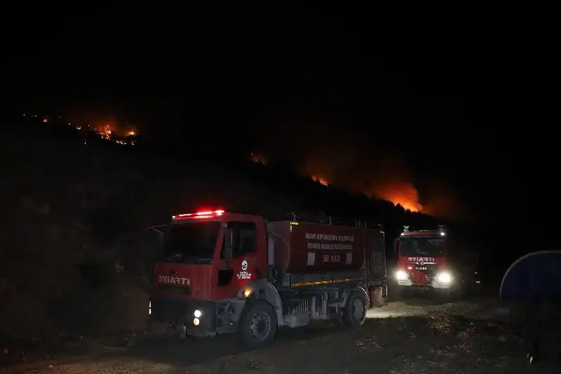 HATAY’DAKİ YANGINLAR KONTROL ALTINDA