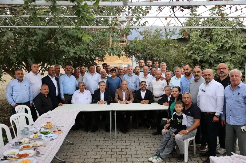 BAŞKAN YAPAR, MUHTARLARLA BİR ARAYA GELDİ