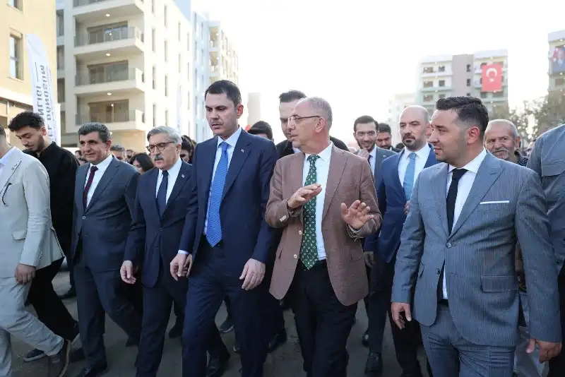 Başkan Yapar, Hatay’ı Ziyaret Eden Bakan Kurum’a Eşlik Etti