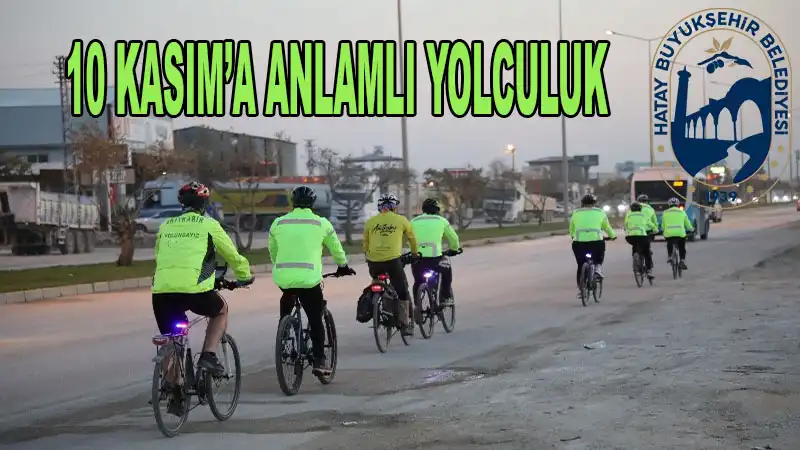Hatay’dan Ankara’ya Pedal çeviriyorlar