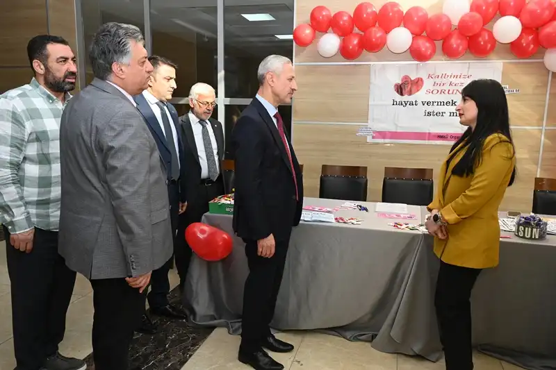 HMKÜ Hastanesi ‘3-9 Kasım Organ Bağışı Haftası’ Dolayısıyla Stant Kurdu