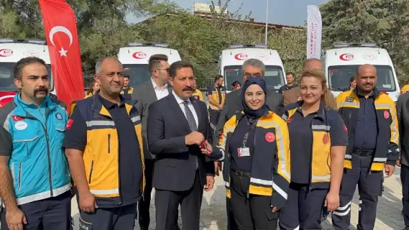 Hatay’da Hizmet Veren Ambulans Sayısı 135’e çıktı…