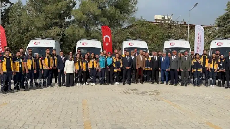 Hatay’da Hizmet Veren Ambulans Sayısı 135’e çıktı…