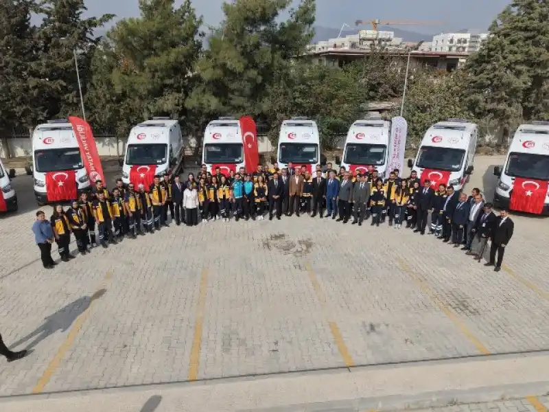Hatay’da Hizmet Veren Ambulans Sayısı 135’e çıktı…