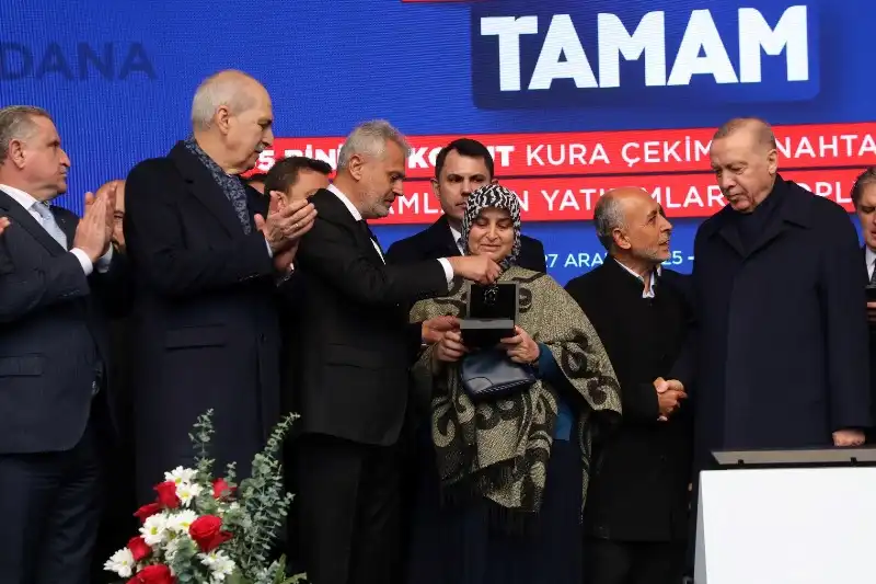 Cumhurbaşkanı Erdoğan Hatay’da 455 Bin Konutun Kura Törenine Katıldı