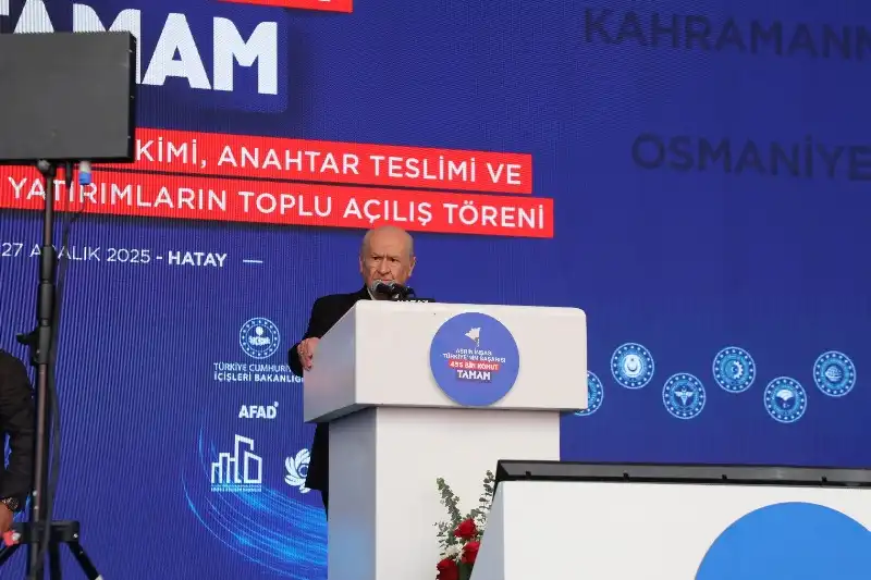 Cumhurbaşkanı Erdoğan Hatay’da 455 Bin Konutun Kura Törenine Katıldı