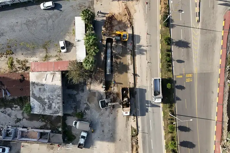 İskenderun’da Yağmur Suyu Altyapısı Güçlendiriliyor