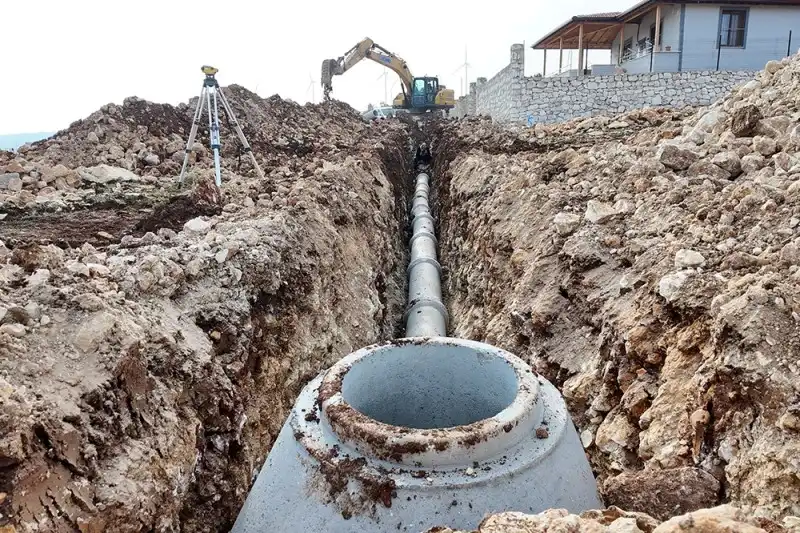 Şenköy’de Eksik Bölgelerin Kanalizasyon Sorunu çözülüyor