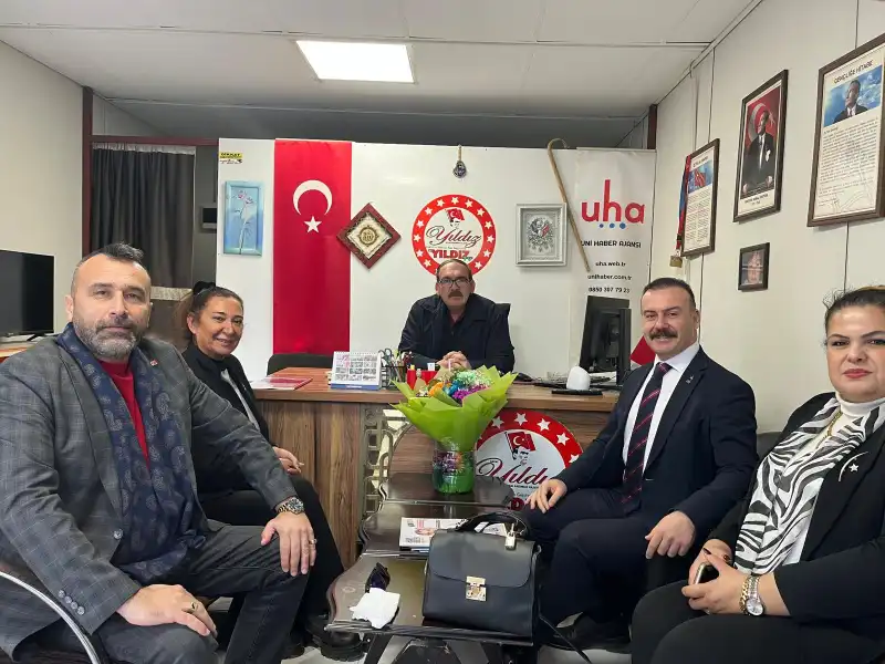 Zafer Partisi İl Başkanı Tabanca’dan HBC Ve Gazetemize Ziyaret