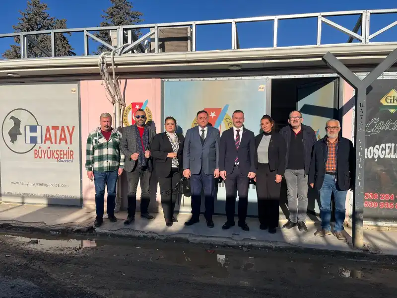 Zafer Partisi İl Başkanı Tabanca’dan HBC Ve Gazetemize Ziyaret