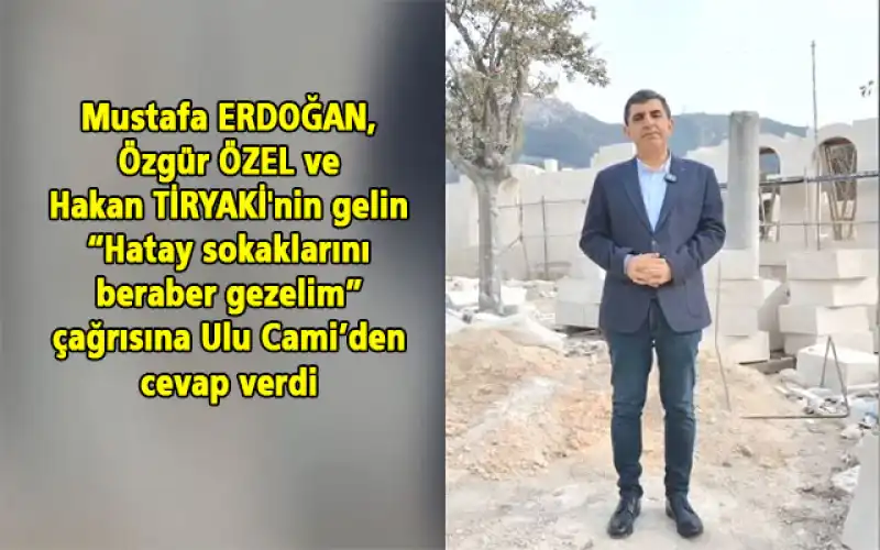 Mustafa Erdoğan: “Bundan Sonra Biz Susacağız, Eserlerimiz Konuşacak”