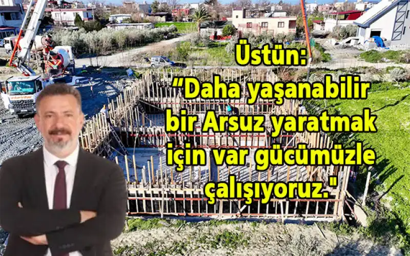Başkan Üstün: “Üçgüllük Çok Amaçlı Salon En Kısa Sürede Tamamlanacak”