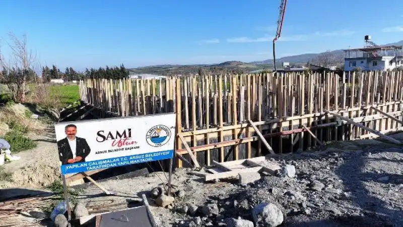 Başkan Üstün: “Üçgüllük Çok Amaçlı Salon En Kısa Sürede Tamamlanacak”