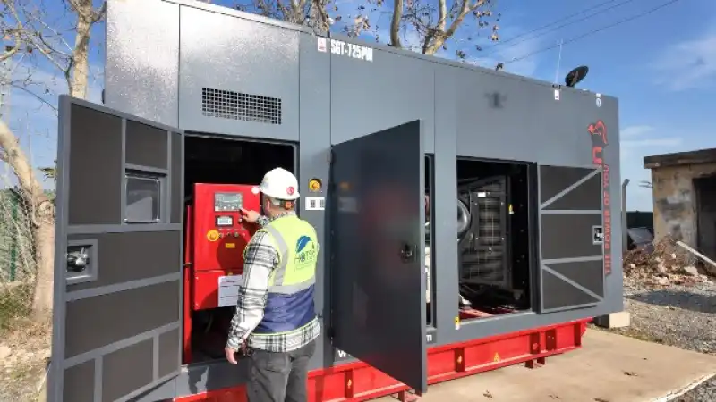 Elektrik Kesintilerine Karşı Su Tesislerine Jeneratör Takviyesi