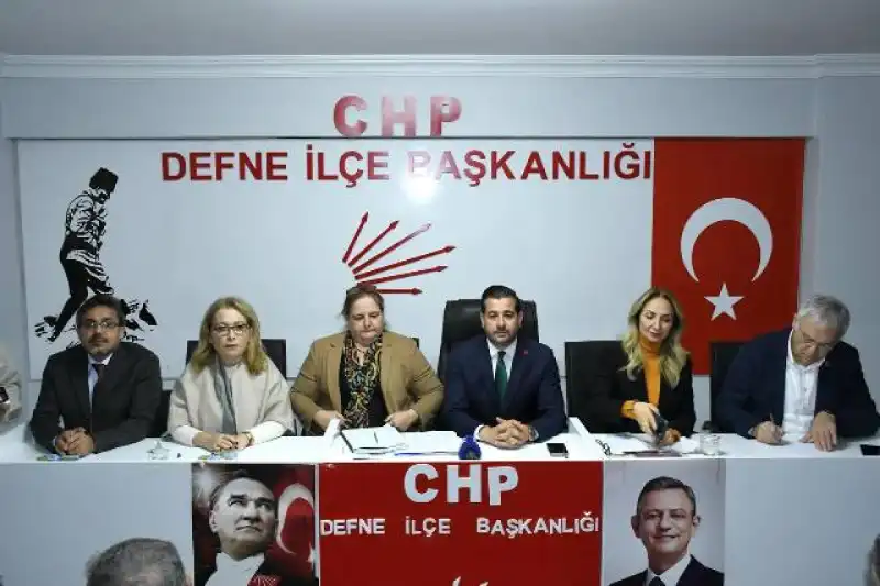 CHP GÖLGE KABİNESİ HATAY'DA