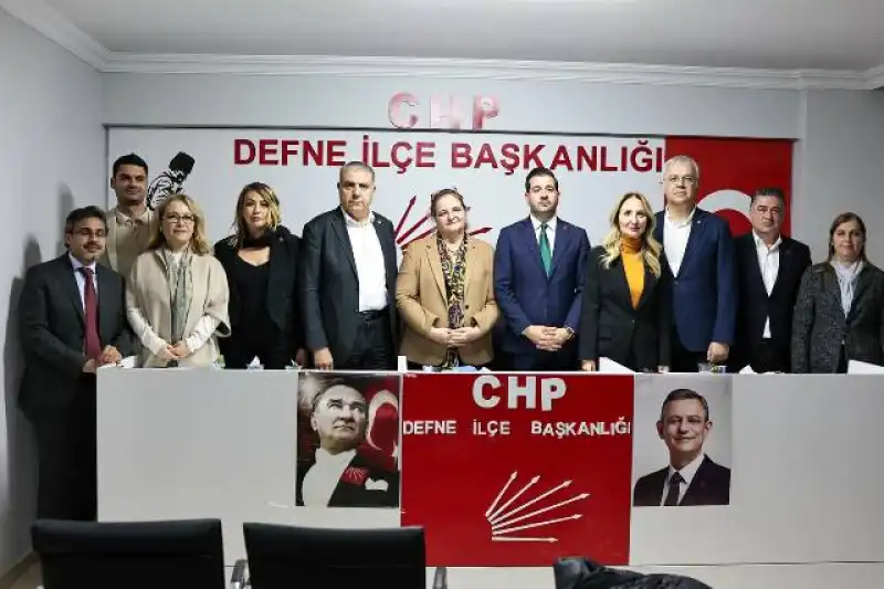 CHP GÖLGE KABİNESİ HATAY'DA