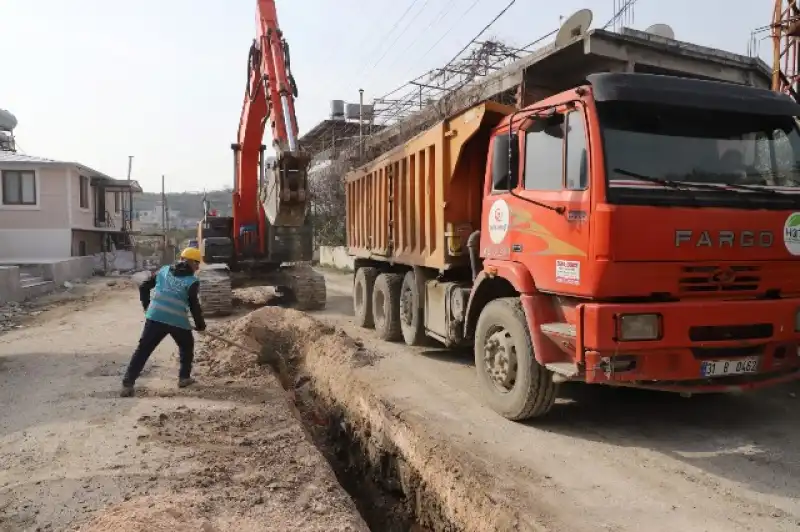 Samandağ Tekebaşı Grup İçme Suyu Projesi Yüzde 83 Seviyesine Ulaştı
