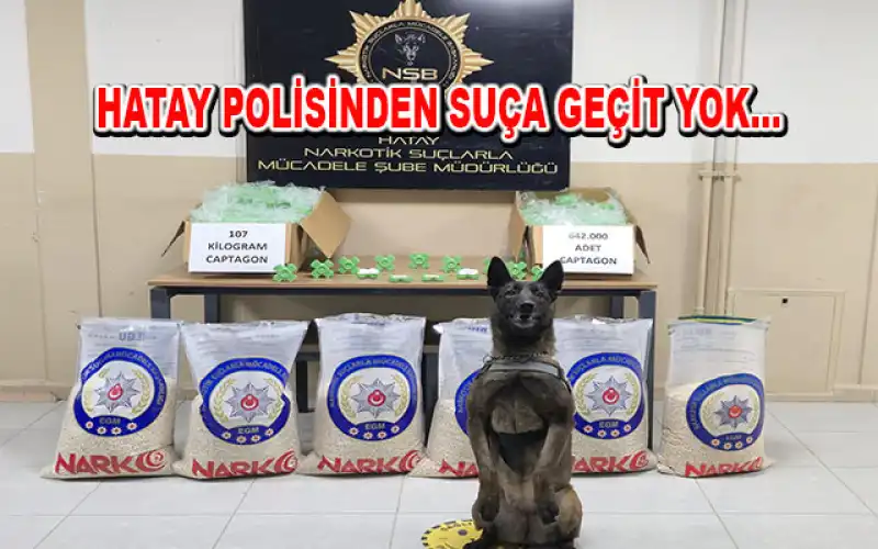 Hatay Emniyetinden Uyuşturucu Tacirlerine Büyük Darbe