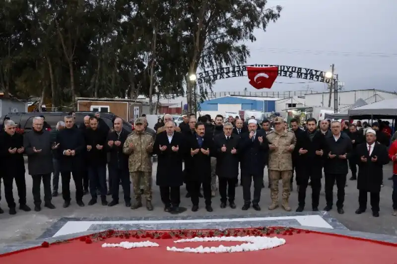 DEPREMİN 3. YILINDA HATAY’DA HÜZÜN DOLU ANMA TÖRENİ...