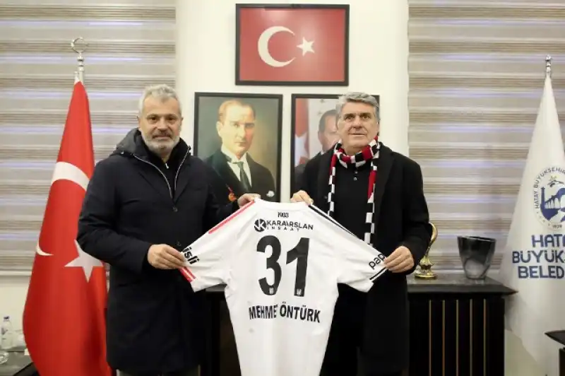 HBB Başkanı Öntürk, BJK Başkanı Adalı’yı Ağırladı