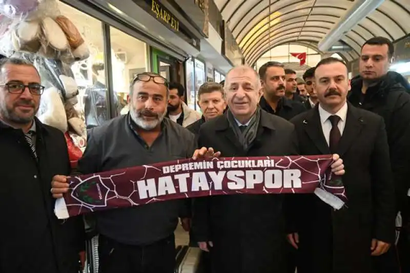 Ümit Özdağ Hatay’da Temaslarını Sürdüyor…