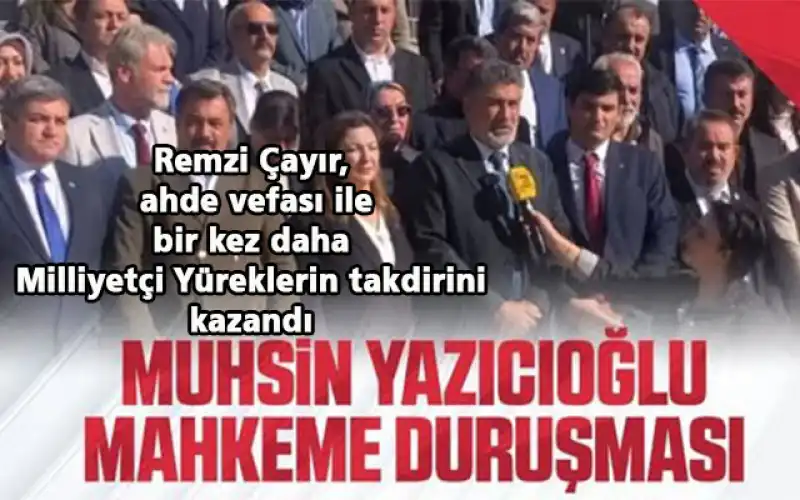 Muhsin Yazıcıoğlu Mahkeme Duruşması 11 Şubat’ta