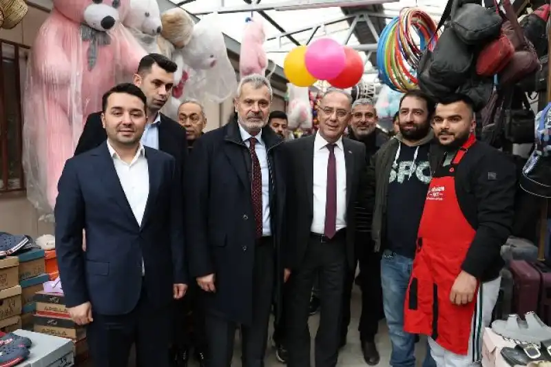 Başkan Öntürk’ten Antakya Esnafına Ziyaret