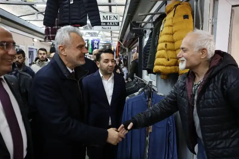 Başkan Öntürk’ten Antakya Esnafına Ziyaret