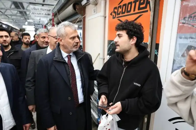 Başkan Öntürk’ten Antakya Esnafına Ziyaret