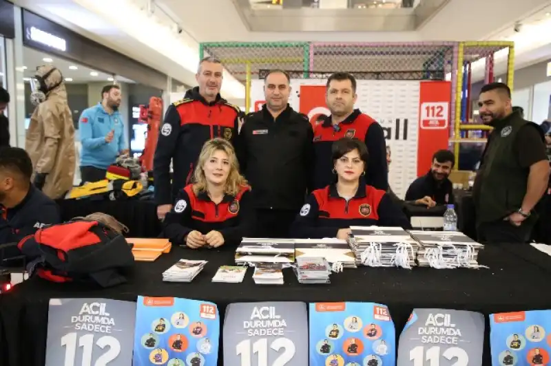 “112 GÜNÜ” FARKINDALIK ETKİNLİĞİ DÜZENLENDİ