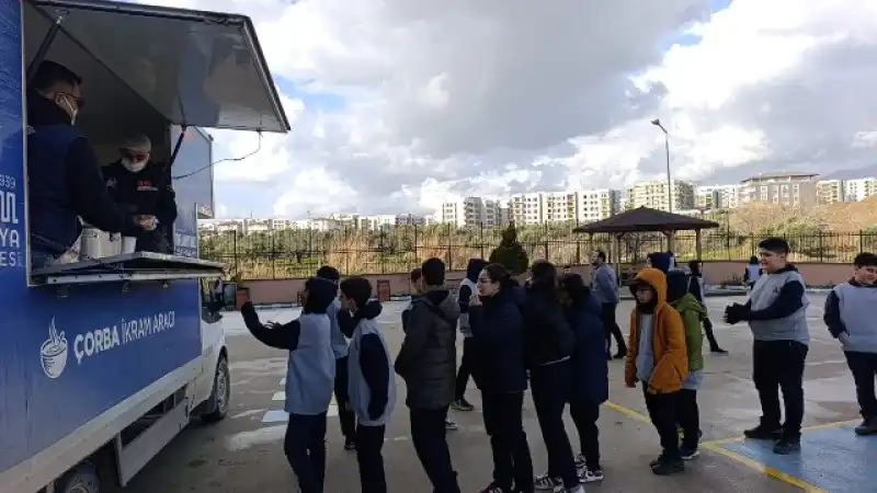 Antakya Belediyesi’nden Öğrencilerin Içini ısıtan Hizmet 