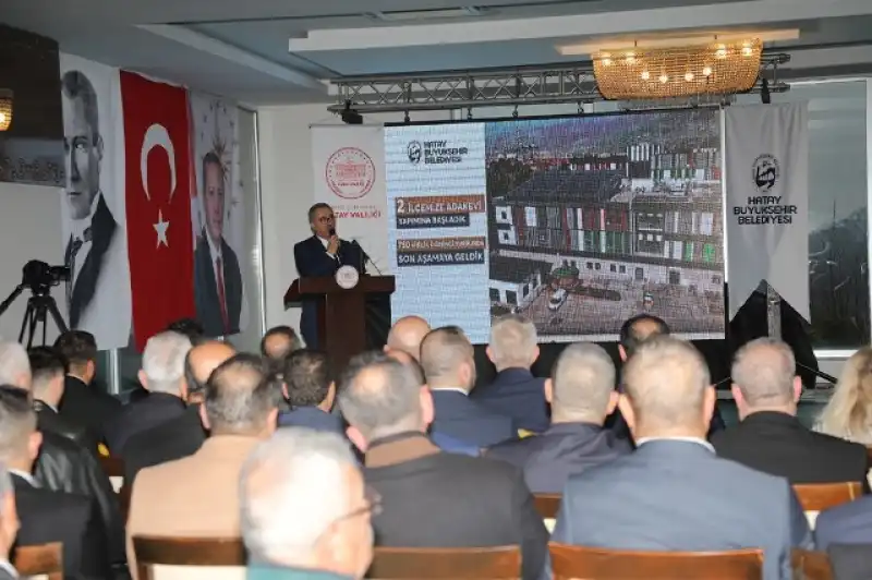 Hatay’da “Huzurlu Mahalle, Huzurlu Köy, Güçlü Türkiye” Buluşması