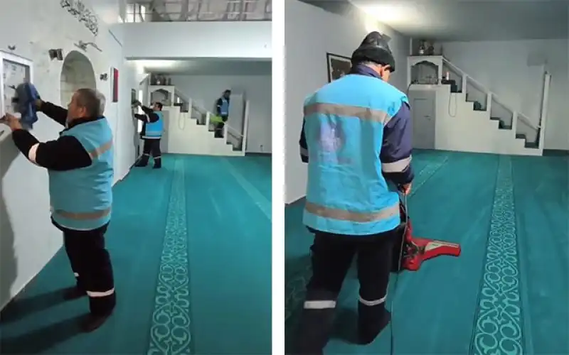  Ramazan Ayı Öncesinde Antakya’da İbadethaneler Tertemiz 