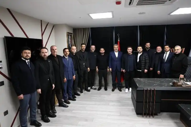 Başkan Öntürk Tügva Genel Başkanını Ağırladı