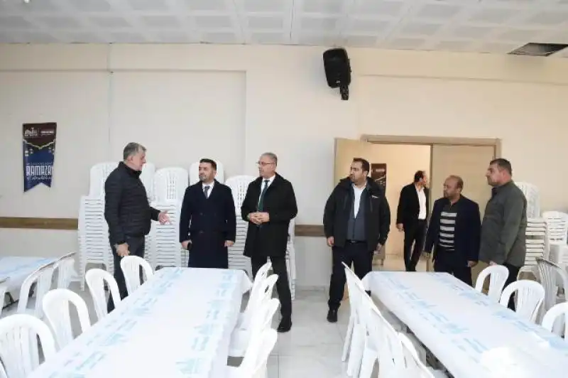 Başkan Yapar, Ramazan Etkinlik Alanında Incelemelerde Bulundu