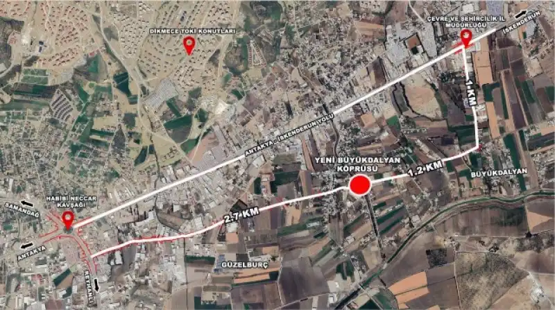 HBB’nin Büyükdalyan Köprüsü Hizmete Hazır