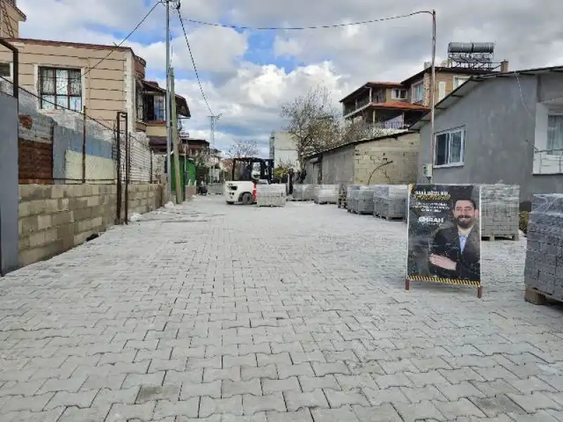 Samandağ Atatürk Mahallesi'nde 4070. Sokak Yeni Yüzüne Kavuşuyor
