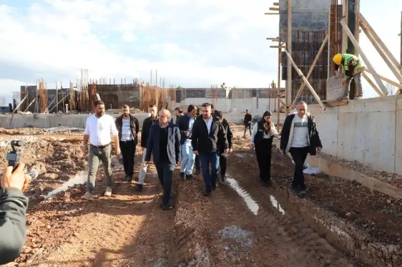 Kumlu Atıksu Arıtma Tesisi’nde çalışmalar Sürüyor 