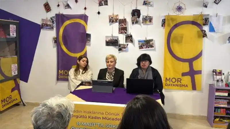 SAMANDAĞ MOR DAYANIŞMA’DAN 8 MART RAPORU…