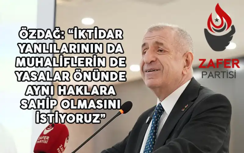 Özdağ: “Şu Anda Pkk İran'a Saldırmak üzere Hazırlıklarını Tamamlıyor”