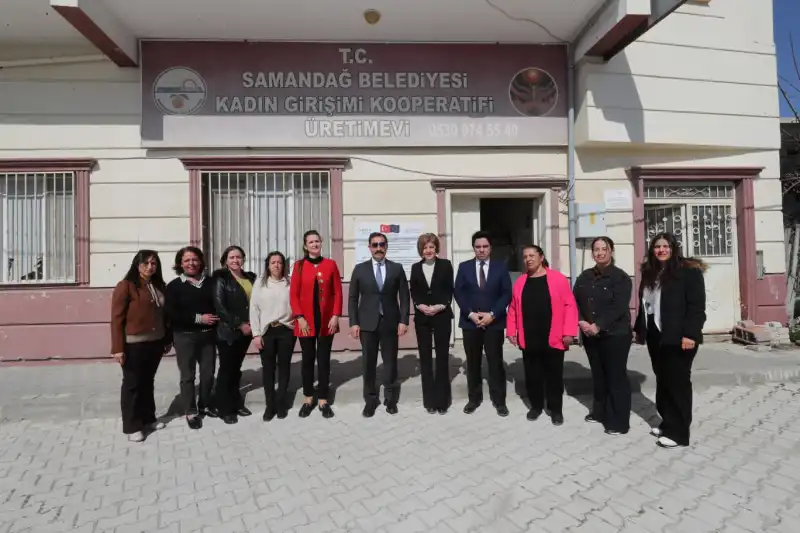 Vali Masatlı’dan Samandağ Kadın Kooperatifi’ne Destek Ziyareti 