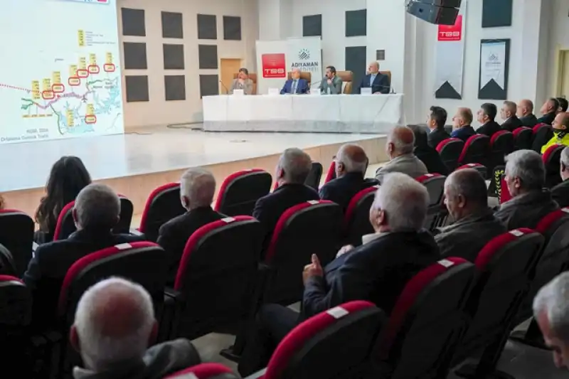 TBB Ve Adıyaman Belediyesinin Hazırladığı Ulaşım Planı Kamuoyuna Sunuldu