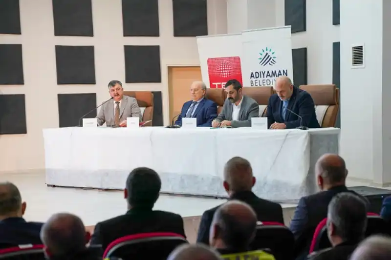 TBB Ve Adıyaman Belediyesinin Hazırladığı Ulaşım Planı Kamuoyuna Sunuldu
