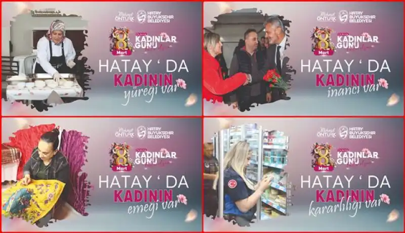 HATAY’DA KADININ ADI VAR