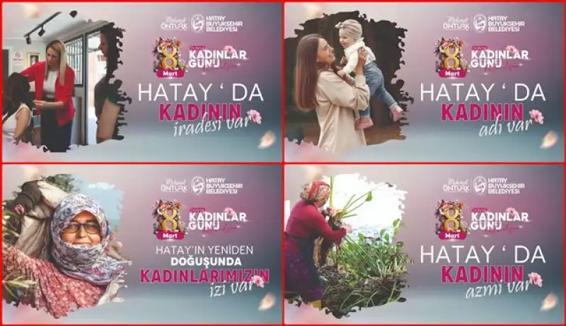 HATAY’DA KADININ ADI VAR