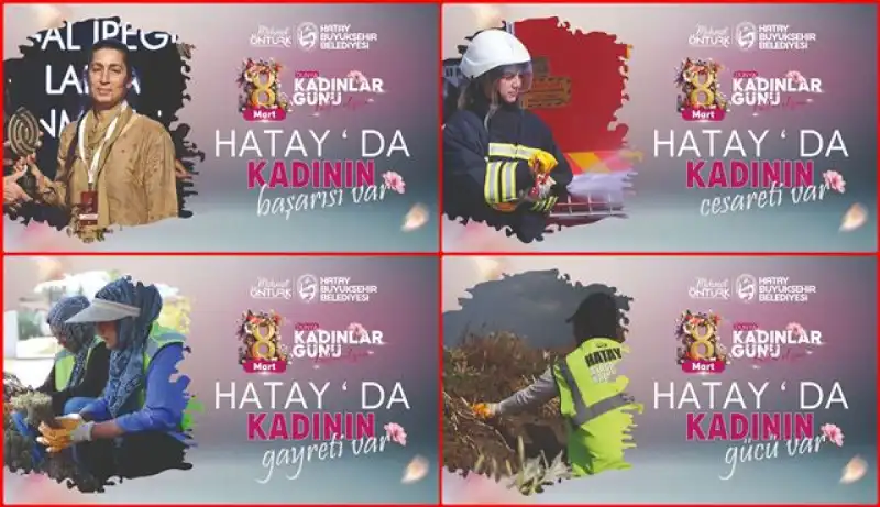 HATAY’DA KADININ ADI VAR