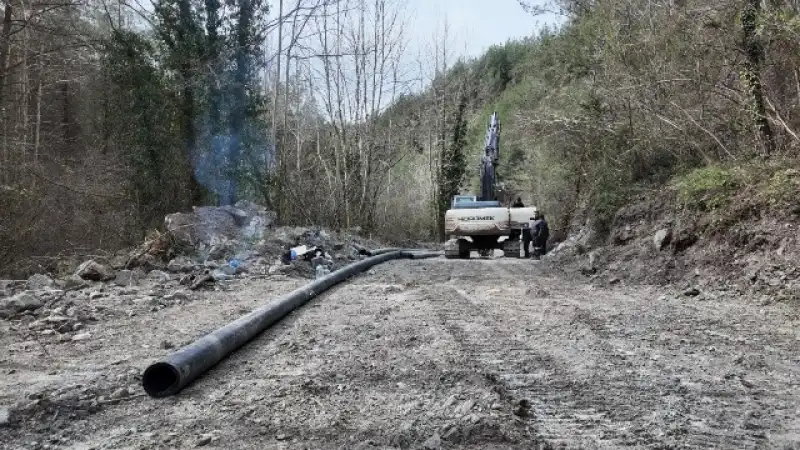 HATSU’DAN ERZİN’E HASANÇAYI’NDAN İÇME SUYU DESTEĞİ