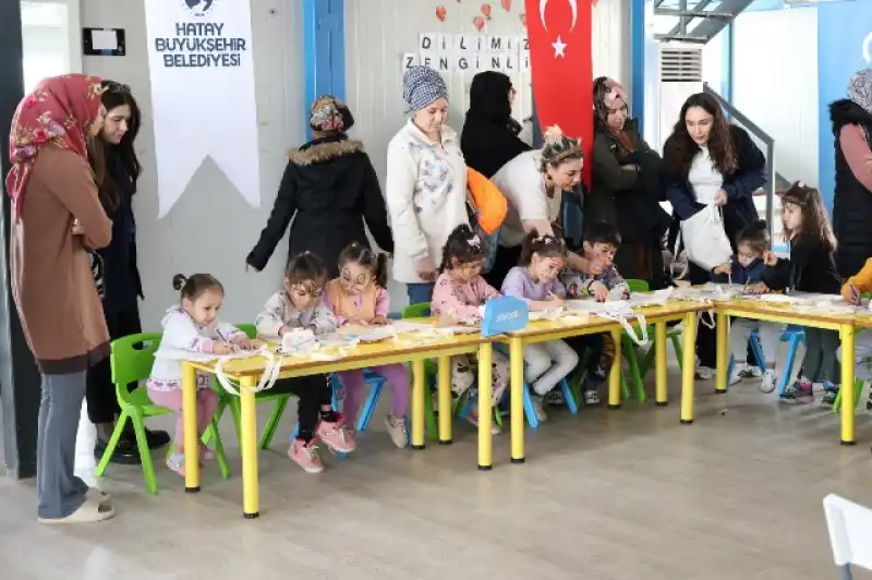 HBB’den İhtiyaç Haritası Konteyner Kenti’nde Çocuklara Bayram Etkinliği