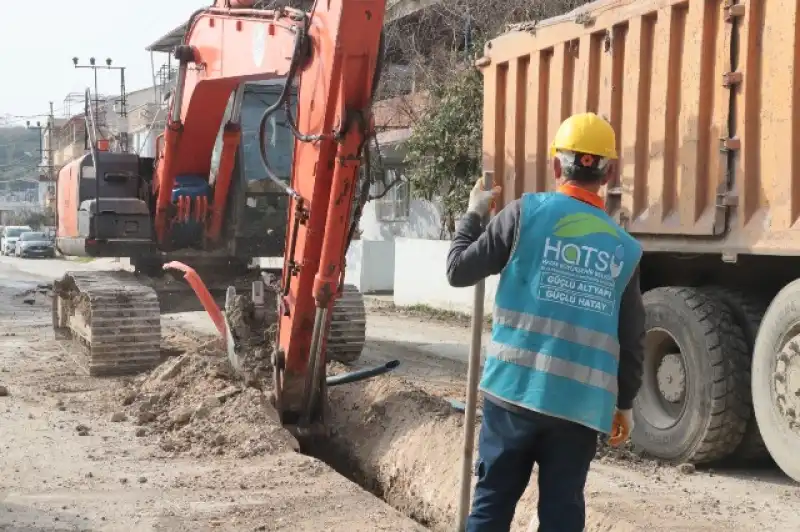 HATSU’nun Samandağ’daki İçme Suyu Projesinde çalışmaları Sürüyor