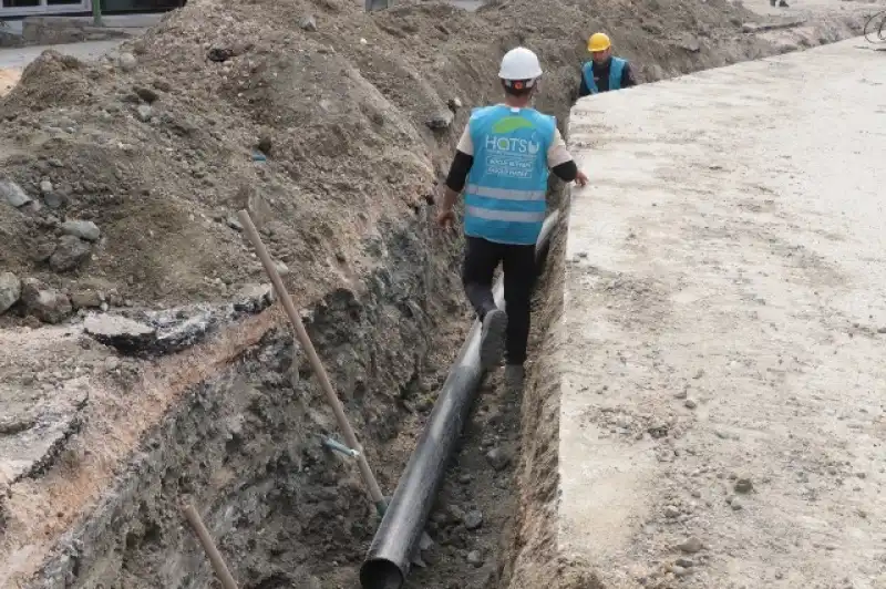HATSU’nun Samandağ’daki İçme Suyu Projesinde çalışmaları Sürüyor